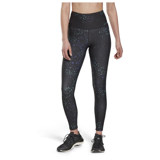 Reebok Γυναικείο κολάν S Lux HR 2.0 Mult Speckle